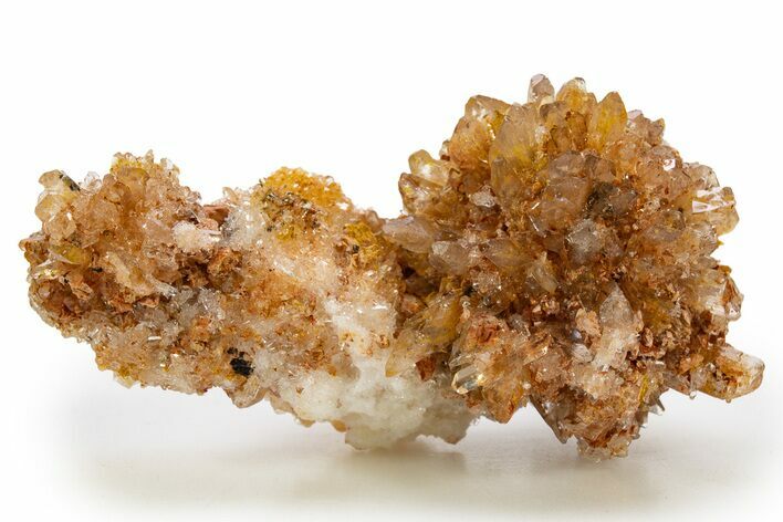 Orange Creedite Crystal Cluster - Durango, Mexico #316078